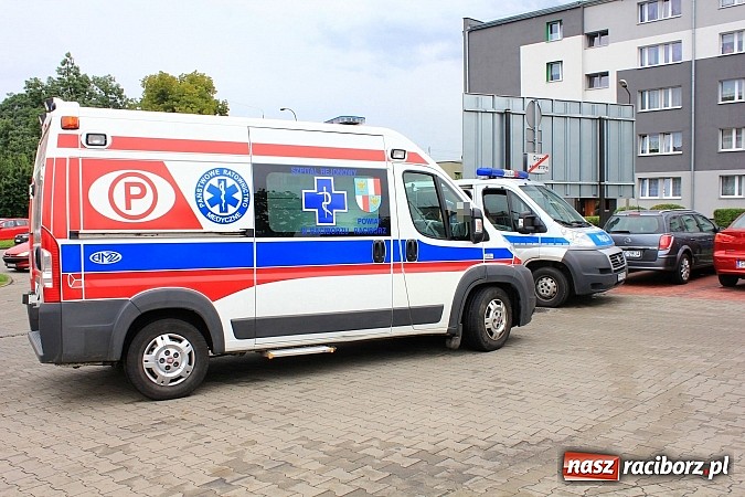 Zdjęcie w galerii na portalu naszraciborz.pl: Wypadek na Łąkowej. Ranny rowerzysta wiadomości z regionu