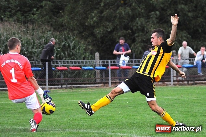 Zdjęcie w galerii na portalu naszraciborz.pl: LKS Krzyżanowice bez szans w starciu z Silesią wiadomości z regionu