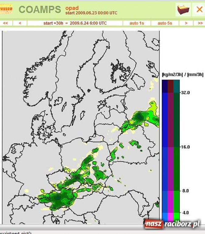 Zdjęcie w galerii na portalu naszraciborz.pl: Sprawdź jak długo popada wiadomości z regionu