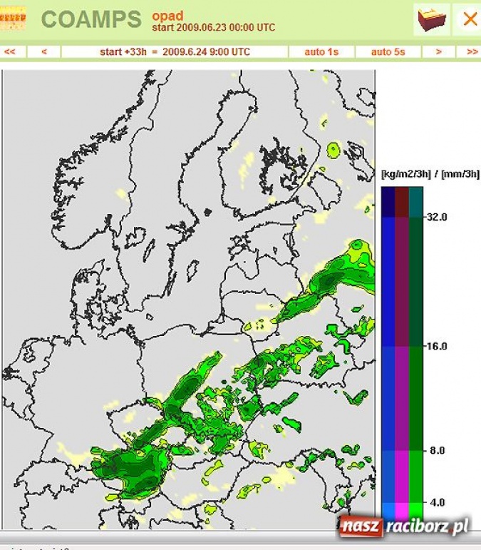 Zdjęcie w galerii na portalu naszraciborz.pl: Sprawdź jak długo popada wiadomości z regionu