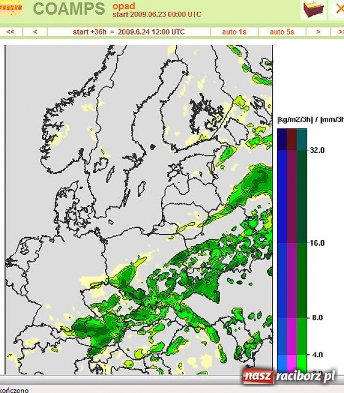 Zdjęcie w galerii na portalu naszraciborz.pl: Sprawdź jak długo popada wiadomości z regionu