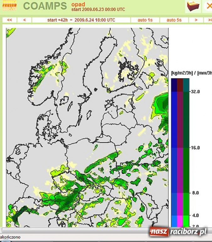 Zdjęcie w galerii na portalu naszraciborz.pl: Sprawdź jak długo popada wiadomości z regionu