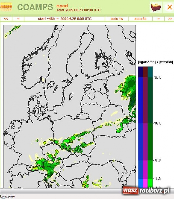 Zdjęcie w galerii na portalu naszraciborz.pl: Sprawdź jak długo popada wiadomości z regionu