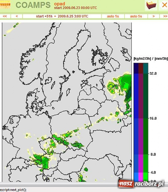 Zdjęcie w galerii na portalu naszraciborz.pl: Sprawdź jak długo popada wiadomości z regionu