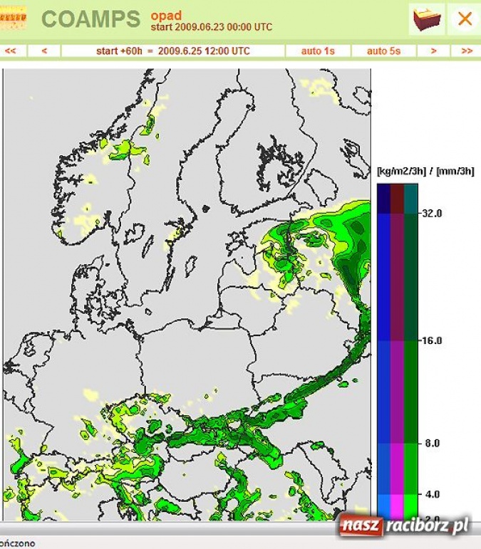 Zdjęcie w galerii na portalu naszraciborz.pl: Sprawdź jak długo popada wiadomości z regionu