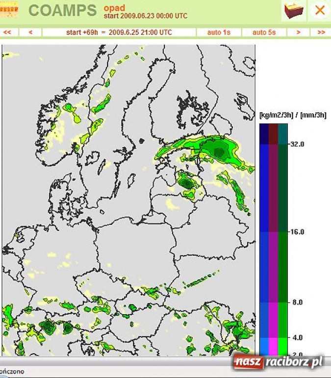 Zdjęcie w galerii na portalu naszraciborz.pl: Sprawdź jak długo popada wiadomości z regionu