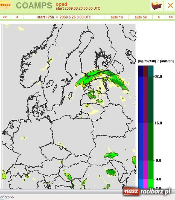 Zdjęcie w galerii na portalu naszraciborz.pl: Sprawdź jak długo popada wiadomości z regionu