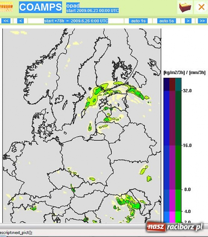 Zdjęcie w galerii na portalu naszraciborz.pl: Sprawdź jak długo popada wiadomości z regionu