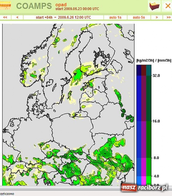 Zdjęcie w galerii na portalu naszraciborz.pl: Sprawdź jak długo popada wiadomości z regionu