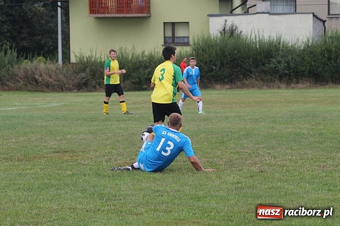 Zdjęcie w galerii na portalu naszraciborz.pl: Niespodzianka w Adamowicach. Brzezie pokonane wiadomości z regionu