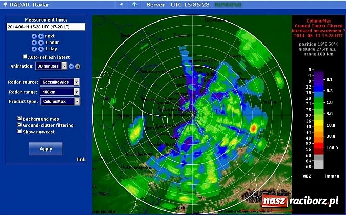 Zdjęcie w galerii na portalu naszraciborz.pl: Śląsk ma już radar meteorologiczny wiadomości z regionu