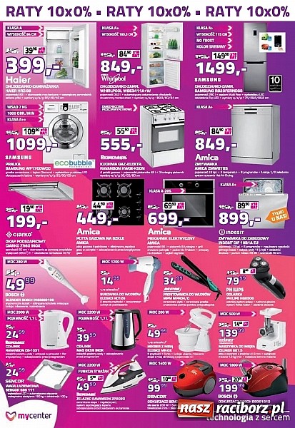 Zdjęcie w galerii na portalu naszraciborz.pl: Wielkie otwarcie sklep&oacute;w My center! wiadomości z regionu