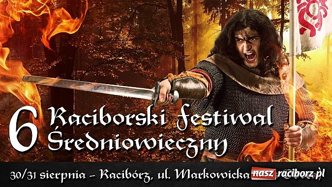 Zdjęcie w galerii na portalu naszraciborz.pl: VI Raciborski Festiwal Średniowieczny wiadomości z regionu