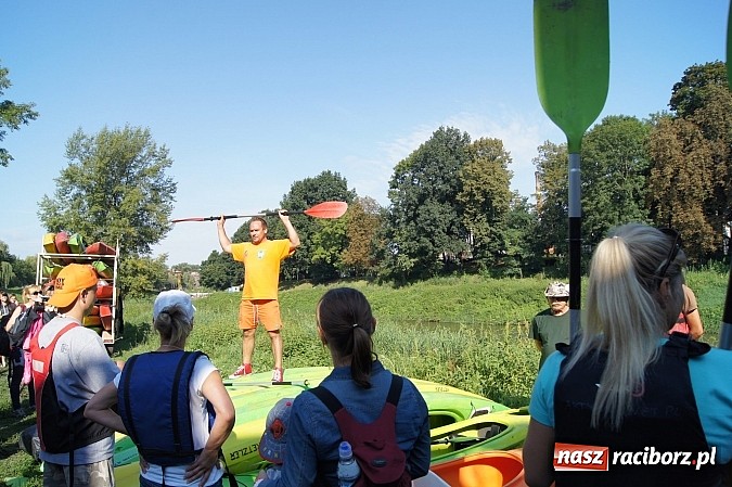 Zdjęcie w galerii na portalu naszraciborz.pl: Popłynęli kajakami z Gminą Rudnik  wiadomości z regionu