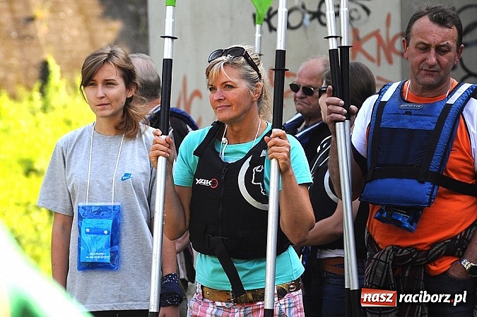 Zdjęcie w galerii na portalu naszraciborz.pl: Popłynęli kajakami z Gminą Rudnik  wiadomości z regionu
