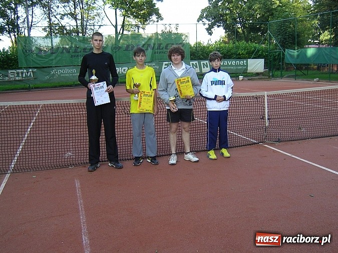 Zdjęcie w galerii na portalu naszraciborz.pl: Turniej NSZZ Solidarność Rafako S.A. w tenisie wiadomości z regionu