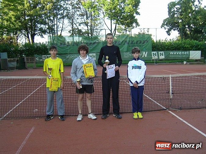 Zdjęcie w galerii na portalu naszraciborz.pl: Turniej NSZZ Solidarność Rafako S.A. w tenisie wiadomości z regionu