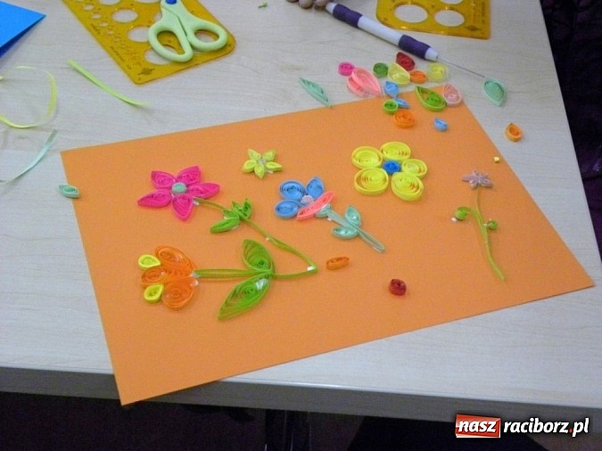 Zdjęcie w galerii na portalu naszraciborz.pl: Filc, krepina i quilling, czyli Mała Akademia Sztuki na wakacjach wiadomości z regionu