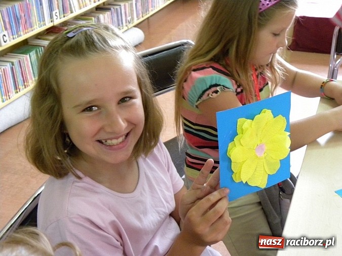 Zdjęcie w galerii na portalu naszraciborz.pl: Filc, krepina i quilling, czyli Mała Akademia Sztuki na wakacjach wiadomości z regionu