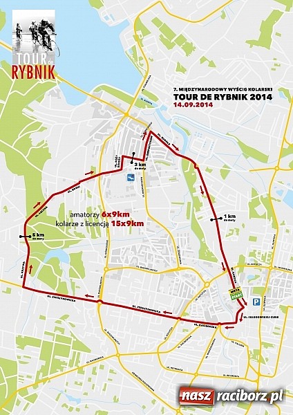 Zdjęcie w galerii na portalu naszraciborz.pl: Międzynarodowy Wyścig Kolarski - Tour de Rybnik wiadomości z regionu