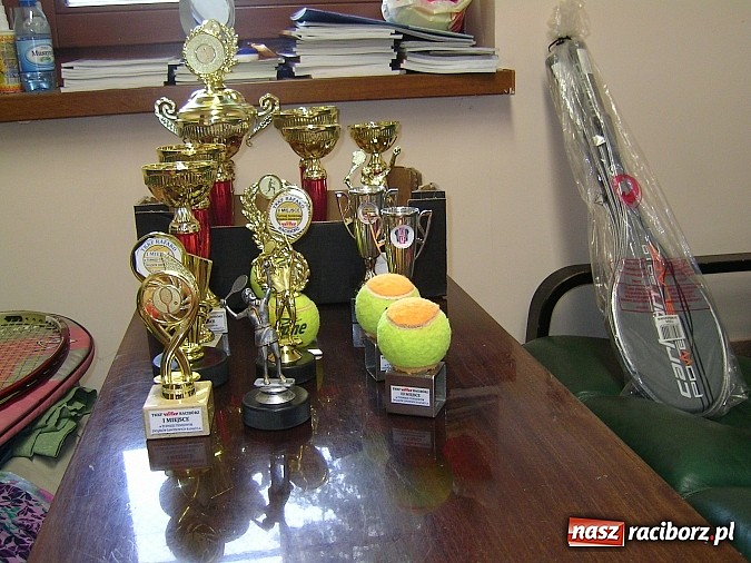 Zdjęcie w galerii na portalu naszraciborz.pl: Turniej o Puchar NSZZ Rafako S.A. w tenisie wiadomości z regionu