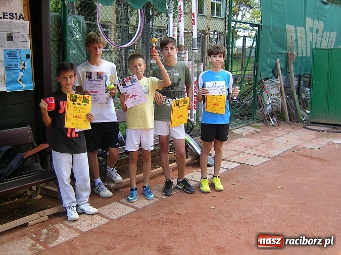 Zdjęcie w galerii na portalu naszraciborz.pl: Turniej o Puchar NSZZ Rafako S.A. w tenisie wiadomości z regionu