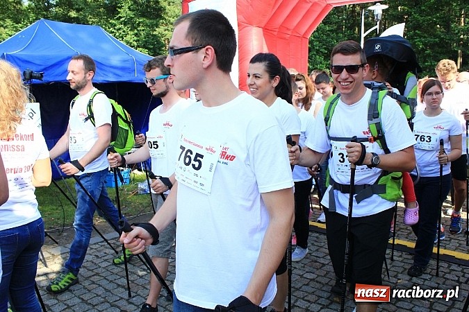 Zdjęcie w galerii na portalu naszraciborz.pl: Rekord Guinnessa w Nordic Walking w liczbach wiadomości z regionu