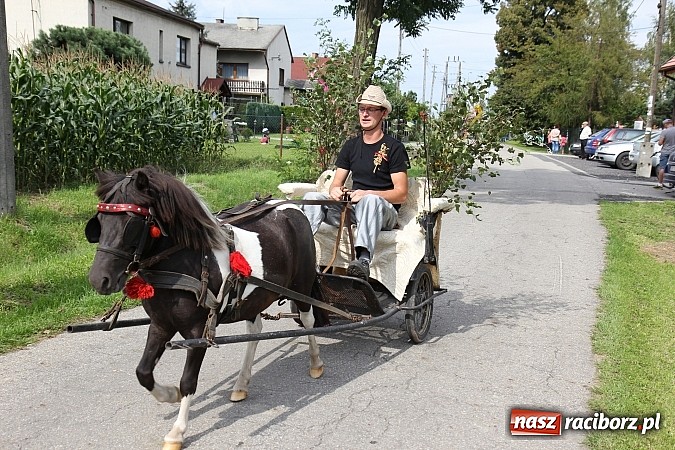 Zdjęcie w galerii na portalu naszraciborz.pl: Długi i barwny korowód dożynkowy w Łańcach wiadomości z regionu