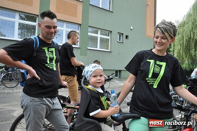 Zdjęcie w galerii na portalu naszraciborz.pl: Rekordowy 17. Rodzinny Rajd Rowerowy Szlakiem Pożaru z 1992 roku wiadomości z regionu