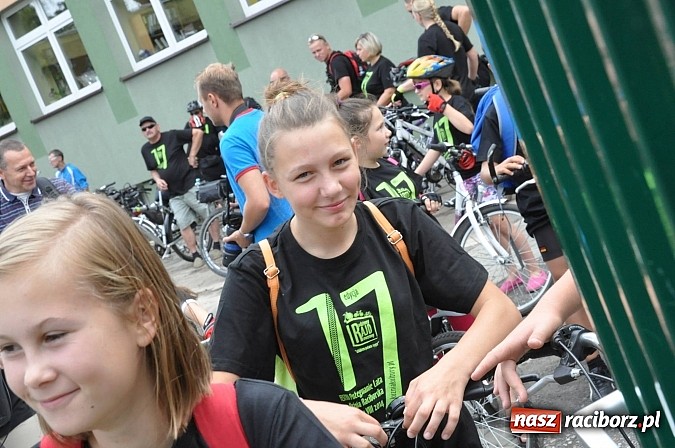 Zdjęcie w galerii na portalu naszraciborz.pl: Rekordowy 17. Rodzinny Rajd Rowerowy Szlakiem Pożaru z 1992 roku wiadomości z regionu