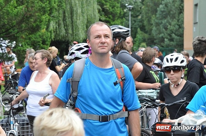 Zdjęcie w galerii na portalu naszraciborz.pl: Rekordowy 17. Rodzinny Rajd Rowerowy Szlakiem Pożaru z 1992 roku wiadomości z regionu