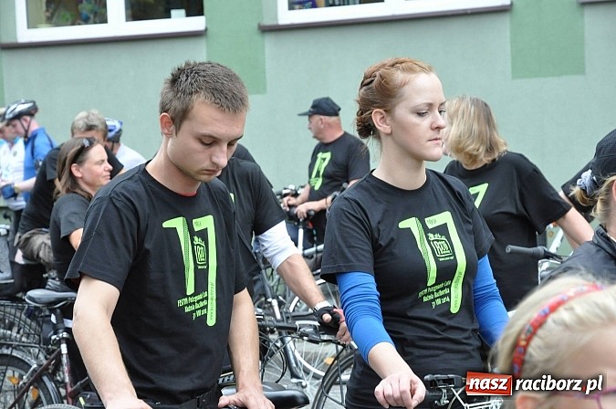 Zdjęcie w galerii na portalu naszraciborz.pl: Rekordowy 17. Rodzinny Rajd Rowerowy Szlakiem Pożaru z 1992 roku wiadomości z regionu