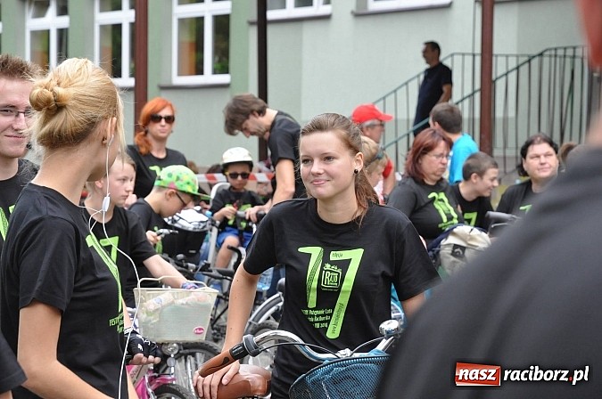 Zdjęcie w galerii na portalu naszraciborz.pl: Rekordowy 17. Rodzinny Rajd Rowerowy Szlakiem Pożaru z 1992 roku wiadomości z regionu