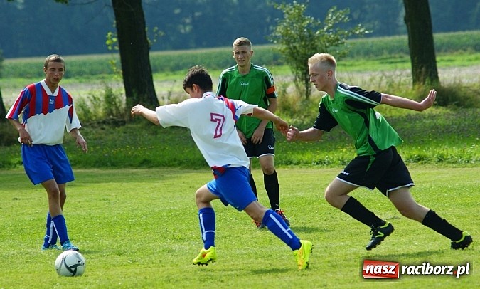 Zdjęcie w galerii na portalu naszraciborz.pl: Juniorzy Cyprzanowa lepsi w Bieńkowicach wiadomości z regionu