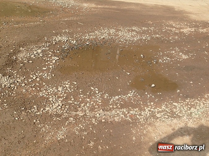 Zdjęcie w galerii na portalu naszraciborz.pl: Fatalny stan drogi dojazdowej na Miechowskiej wiadomości z regionu