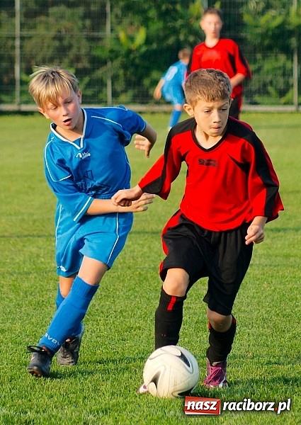 Zdjęcie w galerii na portalu naszraciborz.pl: Młodziki Nędzy lepsze w Markowicach. Kapitan pokazał jak strzelać wiadomości z regionu