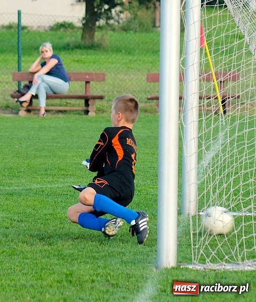 Zdjęcie w galerii na portalu naszraciborz.pl: Młodziki Nędzy lepsze w Markowicach. Kapitan pokazał jak strzelać wiadomości z regionu