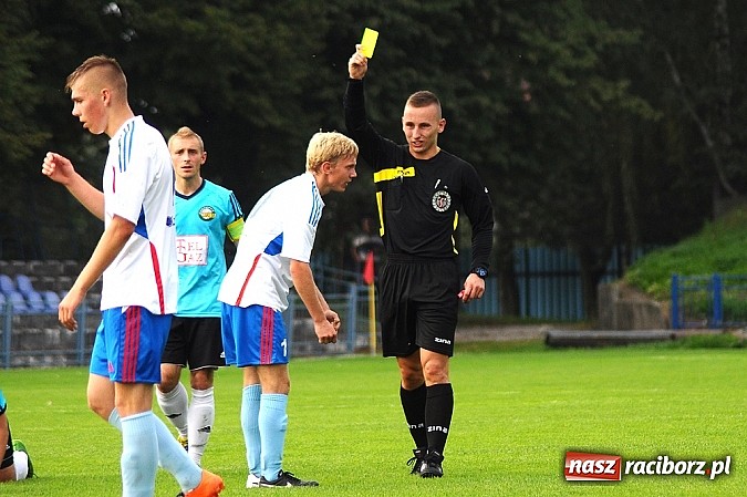 Zdjęcie w galerii na portalu naszraciborz.pl: Hat-trick Łukasza Bawoła dał zwycięstwo Unii wiadomości z regionu