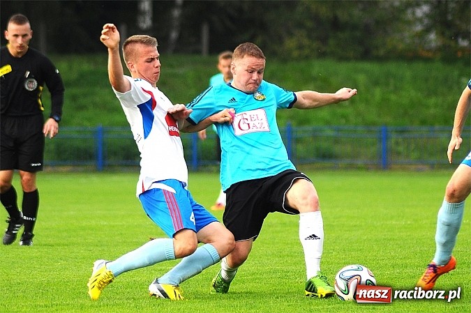 Zdjęcie w galerii na portalu naszraciborz.pl: Hat-trick Łukasza Bawoła dał zwycięstwo Unii wiadomości z regionu