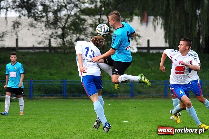 Zdjęcie w galerii na portalu naszraciborz.pl: Hat-trick Łukasza Bawoła dał zwycięstwo Unii wiadomości z regionu