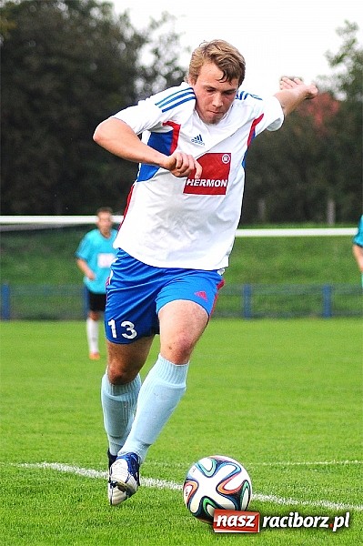 Zdjęcie w galerii na portalu naszraciborz.pl: Hat-trick Łukasza Bawoła dał zwycięstwo Unii wiadomości z regionu