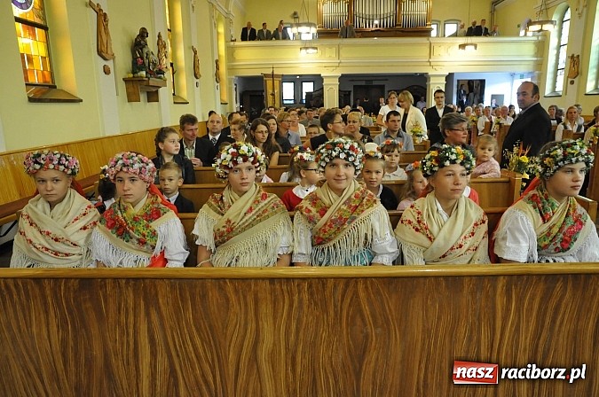 Zdjęcie w galerii na portalu naszraciborz.pl: Dożynki parafialne Płoni i Obory wiadomości z regionu