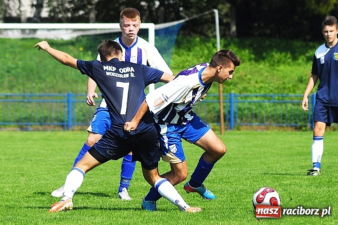 Zdjęcie w galerii na portalu naszraciborz.pl: Juniorzy Unii polegli z Odrą Wodzisław wiadomości z regionu