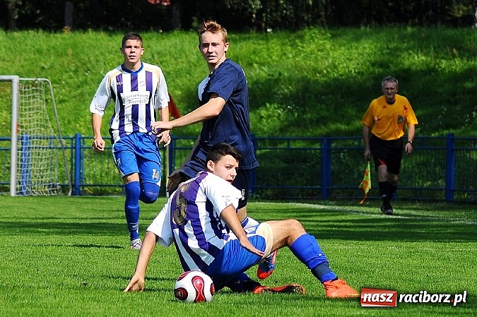 Zdjęcie w galerii na portalu naszraciborz.pl: Juniorzy Unii polegli z Odrą Wodzisław wiadomości z regionu