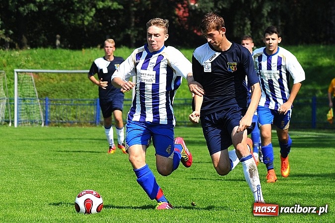 Zdjęcie w galerii na portalu naszraciborz.pl: Juniorzy Unii polegli z Odrą Wodzisław wiadomości z regionu