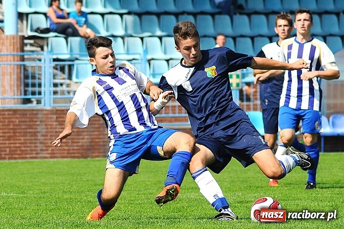 Zdjęcie w galerii na portalu naszraciborz.pl: Juniorzy Unii polegli z Odrą Wodzisław wiadomości z regionu