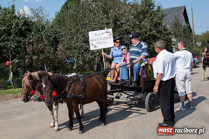 Zdjęcie w galerii na portalu naszraciborz.pl: Trudne żniwa, piękne dożynki. Gmina Rudnik świętowała w Gamowie wiadomości z regionu