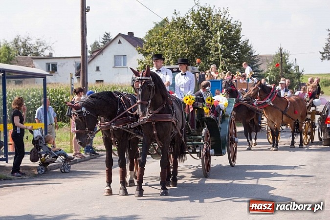 Zdjęcie w galerii na portalu naszraciborz.pl: Trudne żniwa, piękne dożynki. Gmina Rudnik świętowała w Gamowie wiadomości z regionu