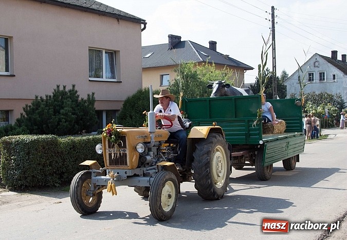 Zdjęcie w galerii na portalu naszraciborz.pl: Trudne żniwa, piękne dożynki. Gmina Rudnik świętowała w Gamowie wiadomości z regionu