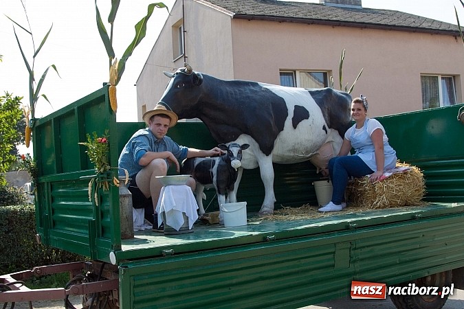 Zdjęcie w galerii na portalu naszraciborz.pl: Trudne żniwa, piękne dożynki. Gmina Rudnik świętowała w Gamowie wiadomości z regionu